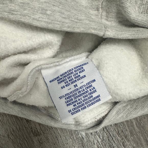 Vintage Y2K Logo Athletic Ohio State Buckeyes OSU Gray Mens‎ M Pullover Hoodie - Picture 5 of 9